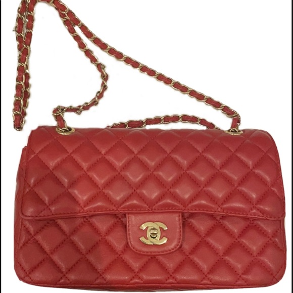 CHANEL Handbags - Red Chanel bag
